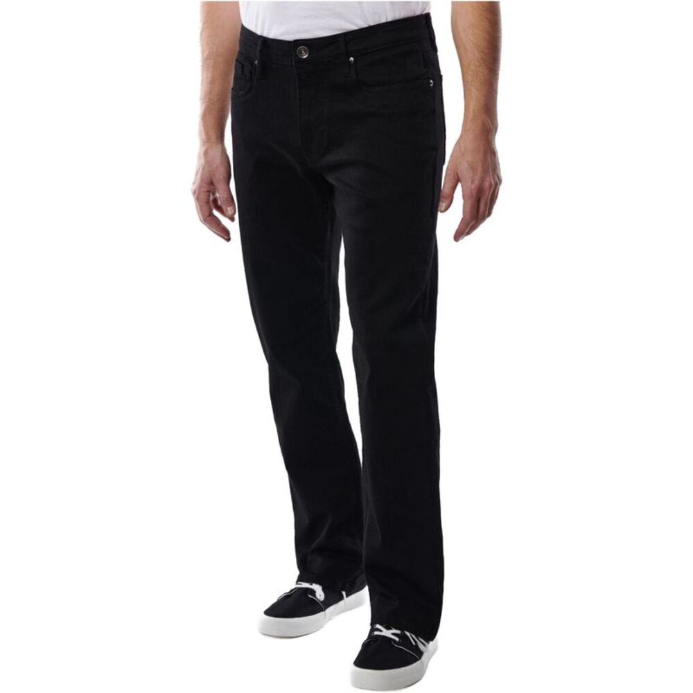 LAZER Mens Solid Regular Straight Leg Jeans, , 32, DM